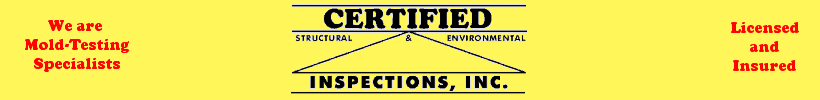 Certified Structural & Environmental Inspections Inc